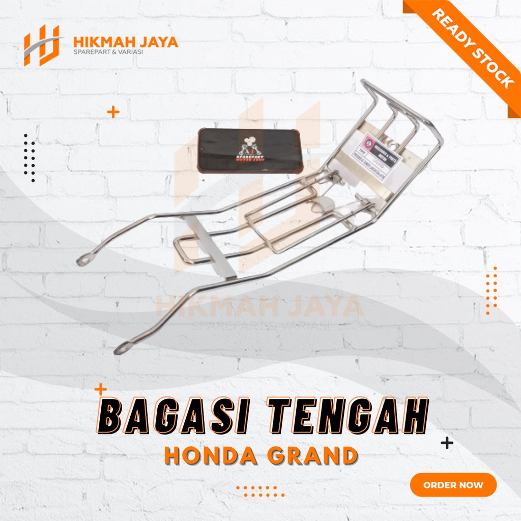 Jual Rak Keranjang Jepit Bagasi Tengah Motor Honda Astrea Grand Impresa