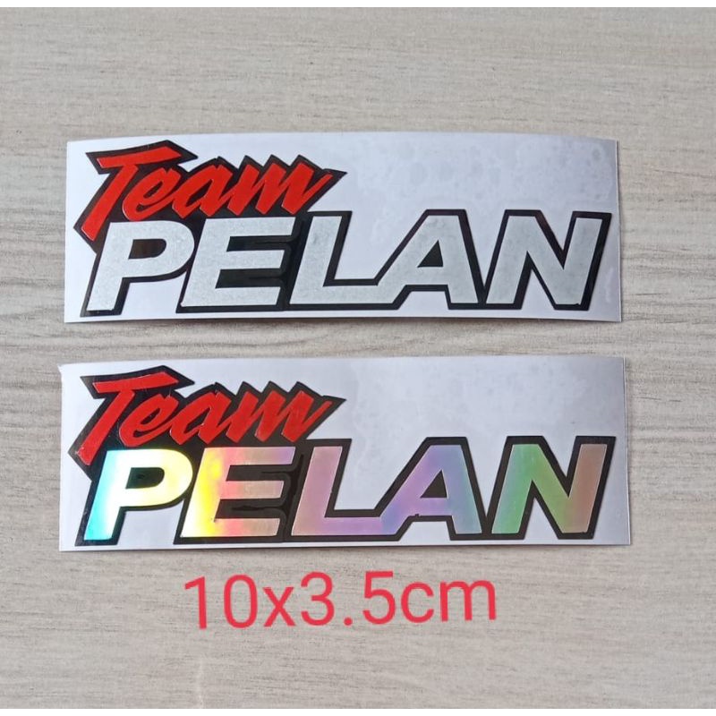 Jual Stiker Team Pelan Cutting Indonesia Shopee Indonesia