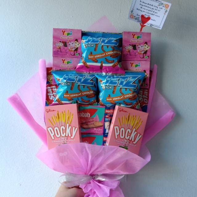 Jual BEST SELLER Snack Bouquet Buket Snack Snack Bucket Buket