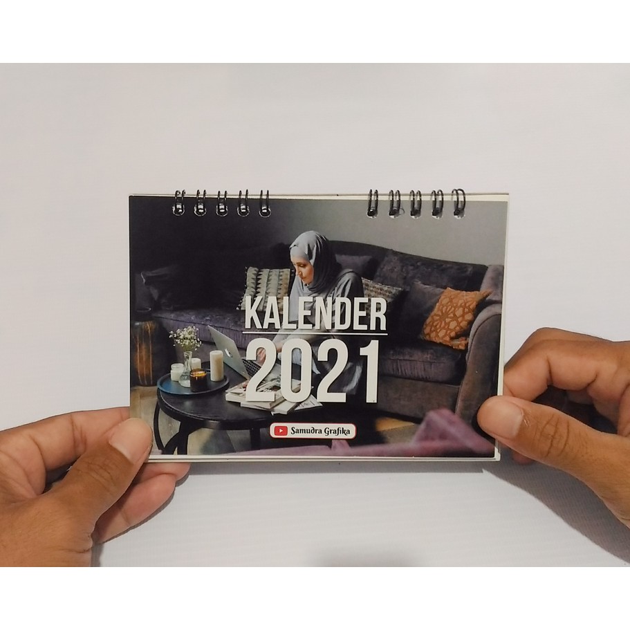 Jual Kalender Foto Meja Duduk 2021 A6 Softcover Indonesia Shopee