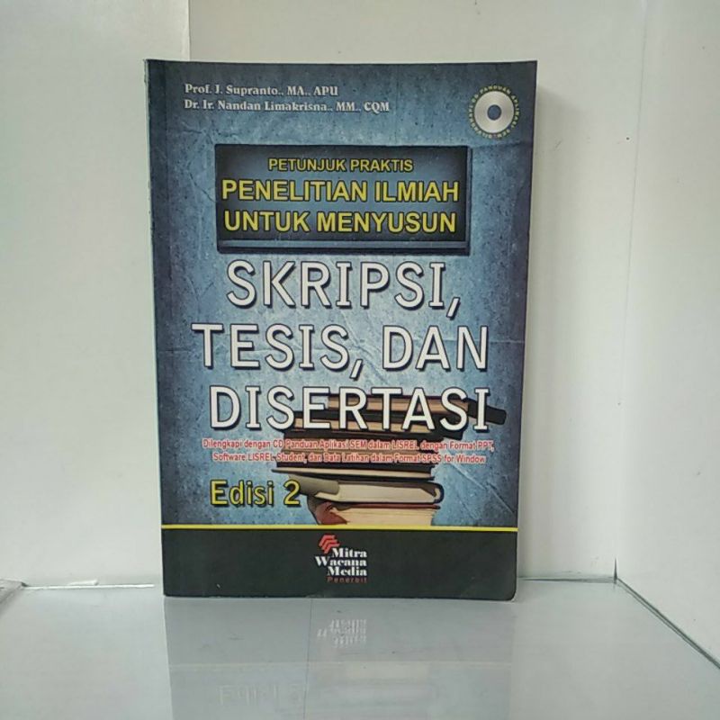 Jual Buku Petunjuk Praktis Penelitian Ilmiah Untuk Menyusun Skripsi