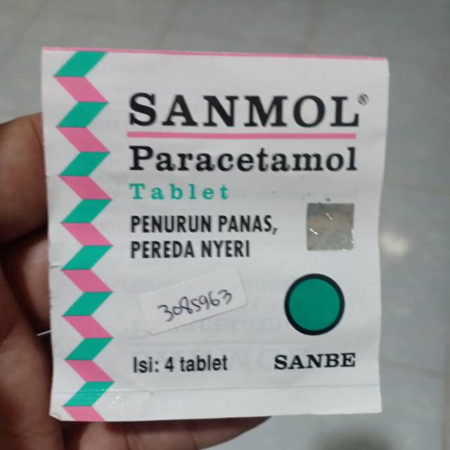 Jual Ready Sanmol Paracetamol 1 Tablet Shopee Indonesia