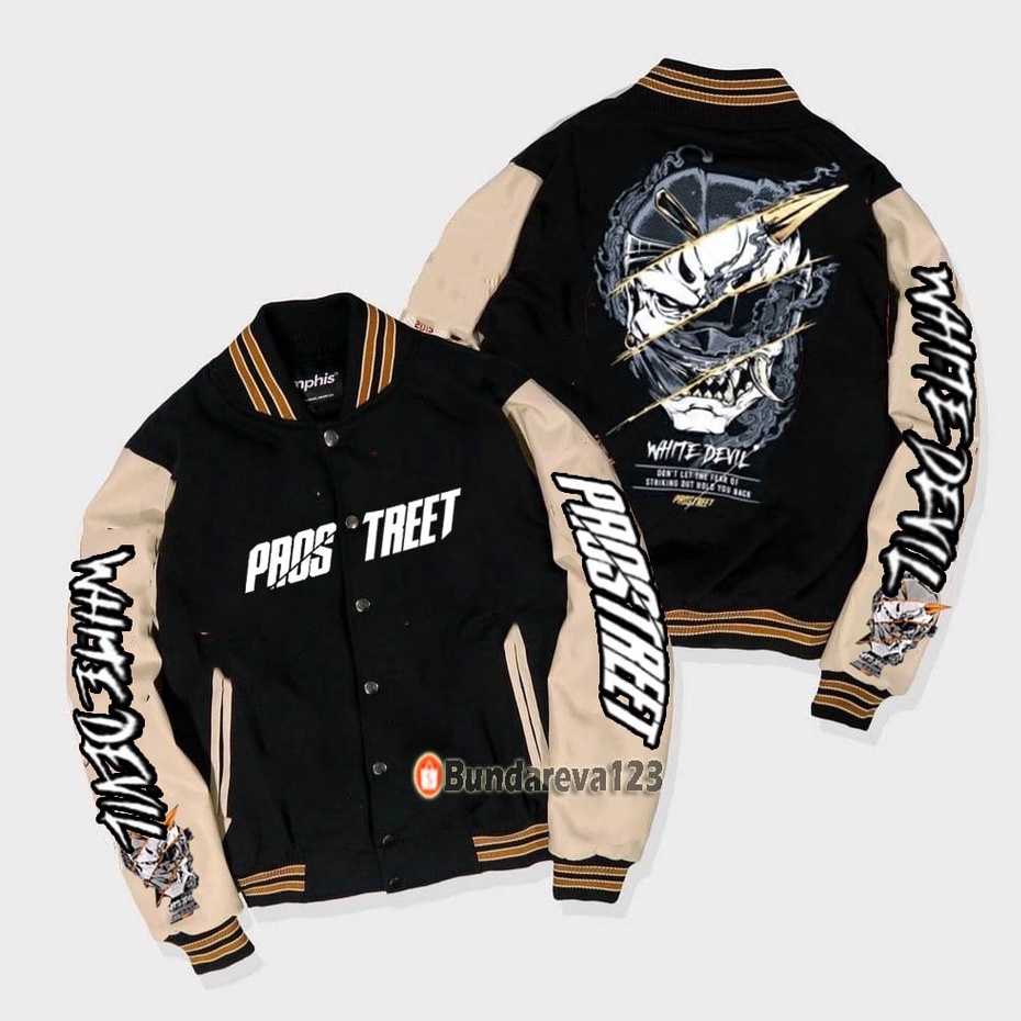 Jual Jaket Baseball Varsity Pria Prostreet Jaket Varsity Baseball