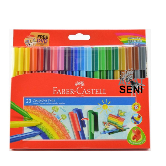 Jual Faber Castell Connector Pens Spidol Warna Faber Castell