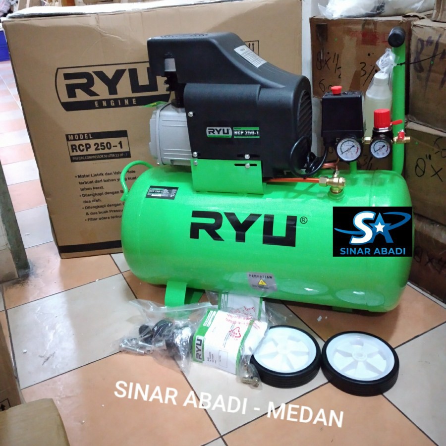 Jual Mesin Kompresor Hp Liter Rcp Ryu Air Compressor