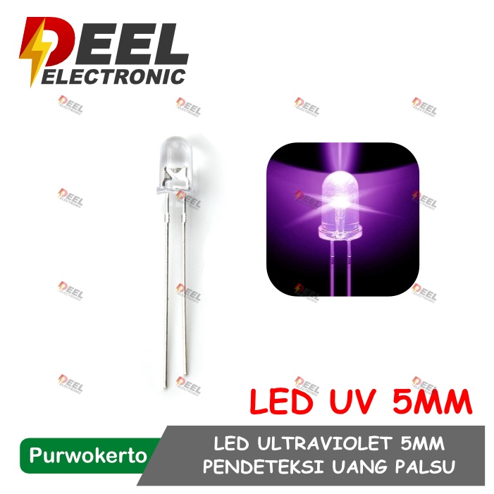 Jual Led Ultraviolet Mm Deteksi Uang Palsu Anti Nyamuk Led F Uv Mm