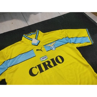 Jual Jersey Retro Lazio Cirio Kuning Full Printing Custom Shopee