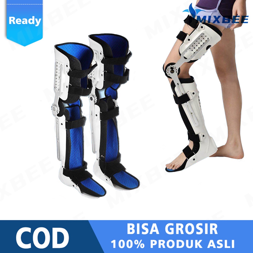 Jual Pergelangan Kaki Lutut Kaki Penyangga Orthosis Brace Adjustable