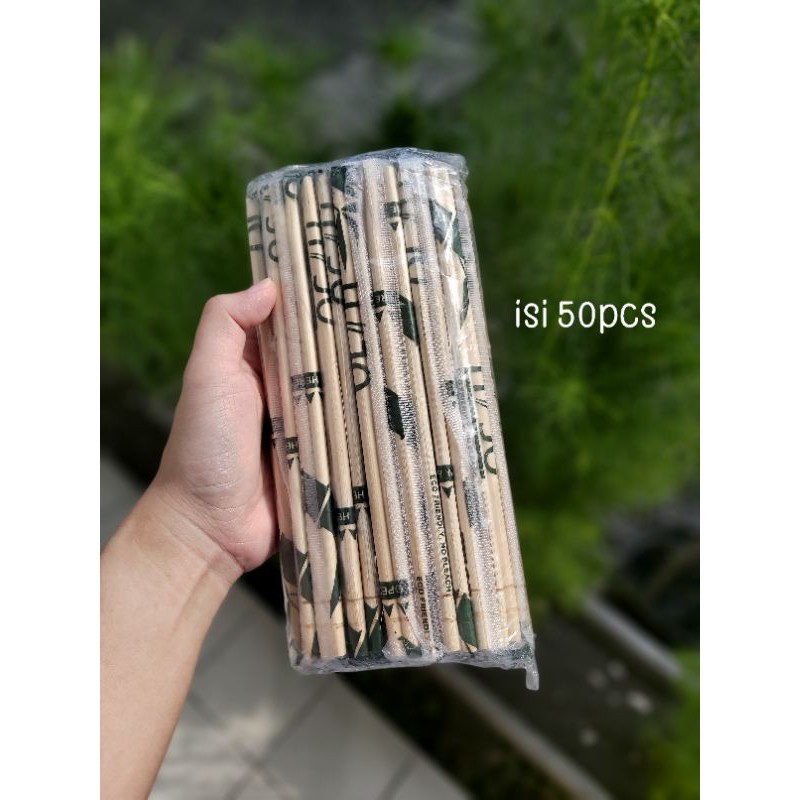 Jual SUMPIT BAMBU 50 PASANG SUMPIT KAYU CHOPSTICK SEKALI PAKAI