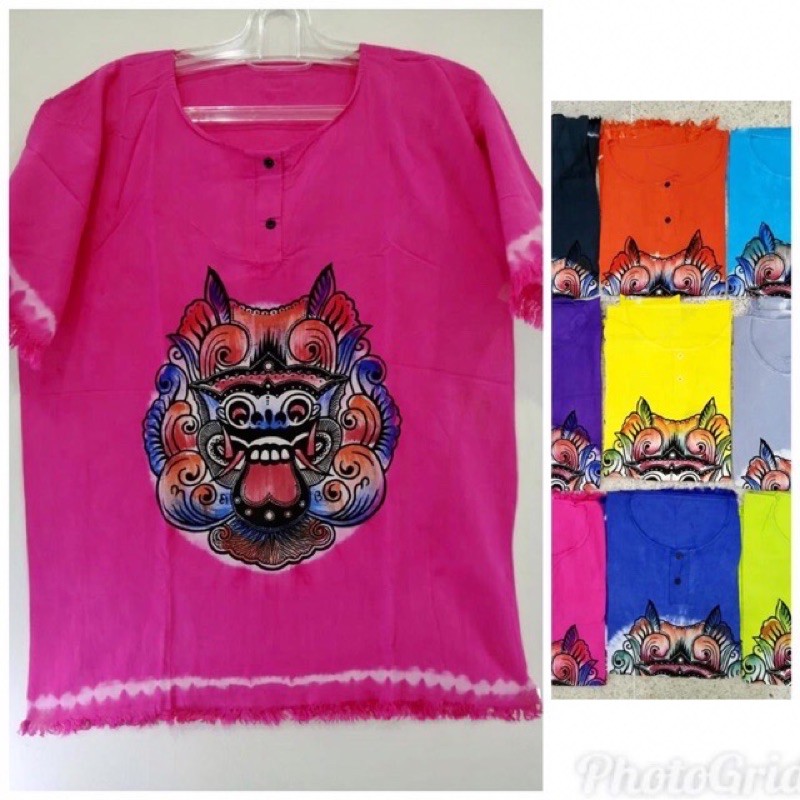 Jual Baju Barong Bali Dewasa Pria Wanita Unisex Kaos Barong Bali