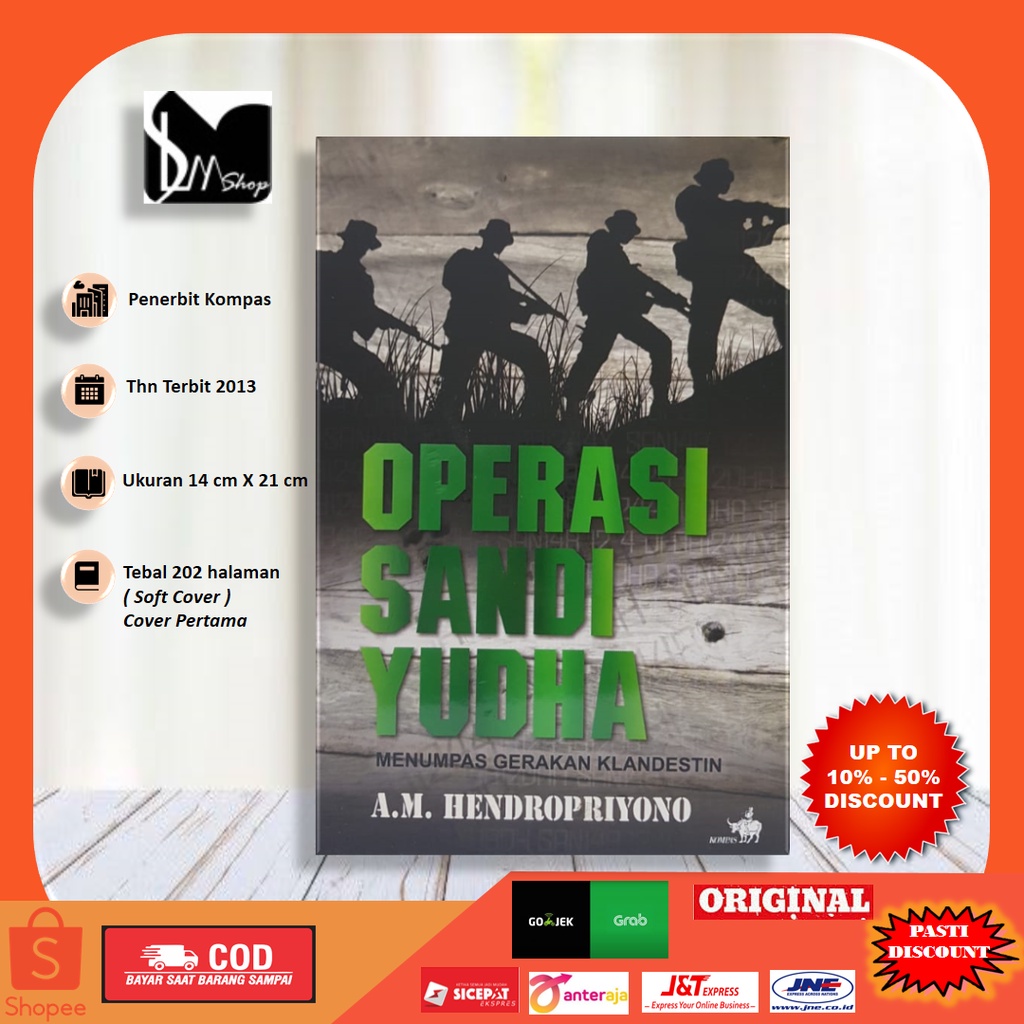 Jual Buku OPERASI SANDI YUDHA MENUMPAS GERAKAN KLANDESTIN Cover