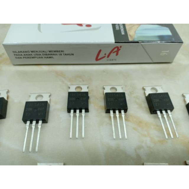 Jual Transistor IRF540N IRF540 33A 100V TO 220 Power Mosfet Original