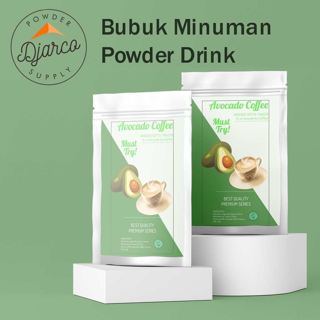 Jual Gram Kg Premium Avocado Coffee Powder Drink Serbuk Bubuk