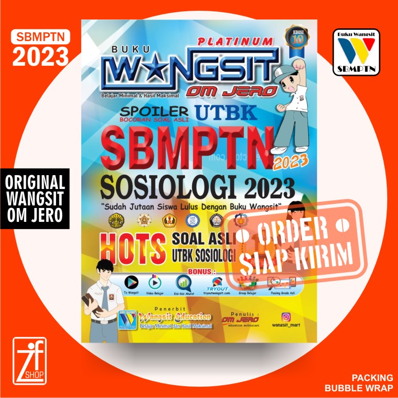 Jual Buku Wangsit OM JERO UTBK SBMPTN SOSIOLOGI Platinum 2023 Shopee