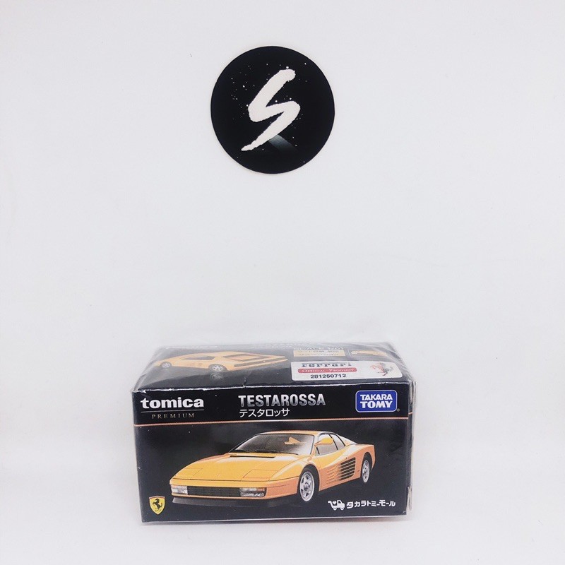 Jual Miniatur Ferrari Testarossa Kuning Tomica Premium Takara Tomy