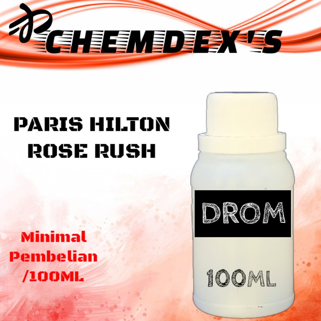 Jual Bibit Parfum Murni Paris Hilton Rose Rush Drom Ml