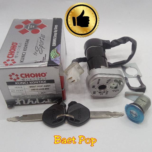 Jual Choho 35010 K25 600 Kunci Kontak Beat Pop Beat Fi Assy Per Set