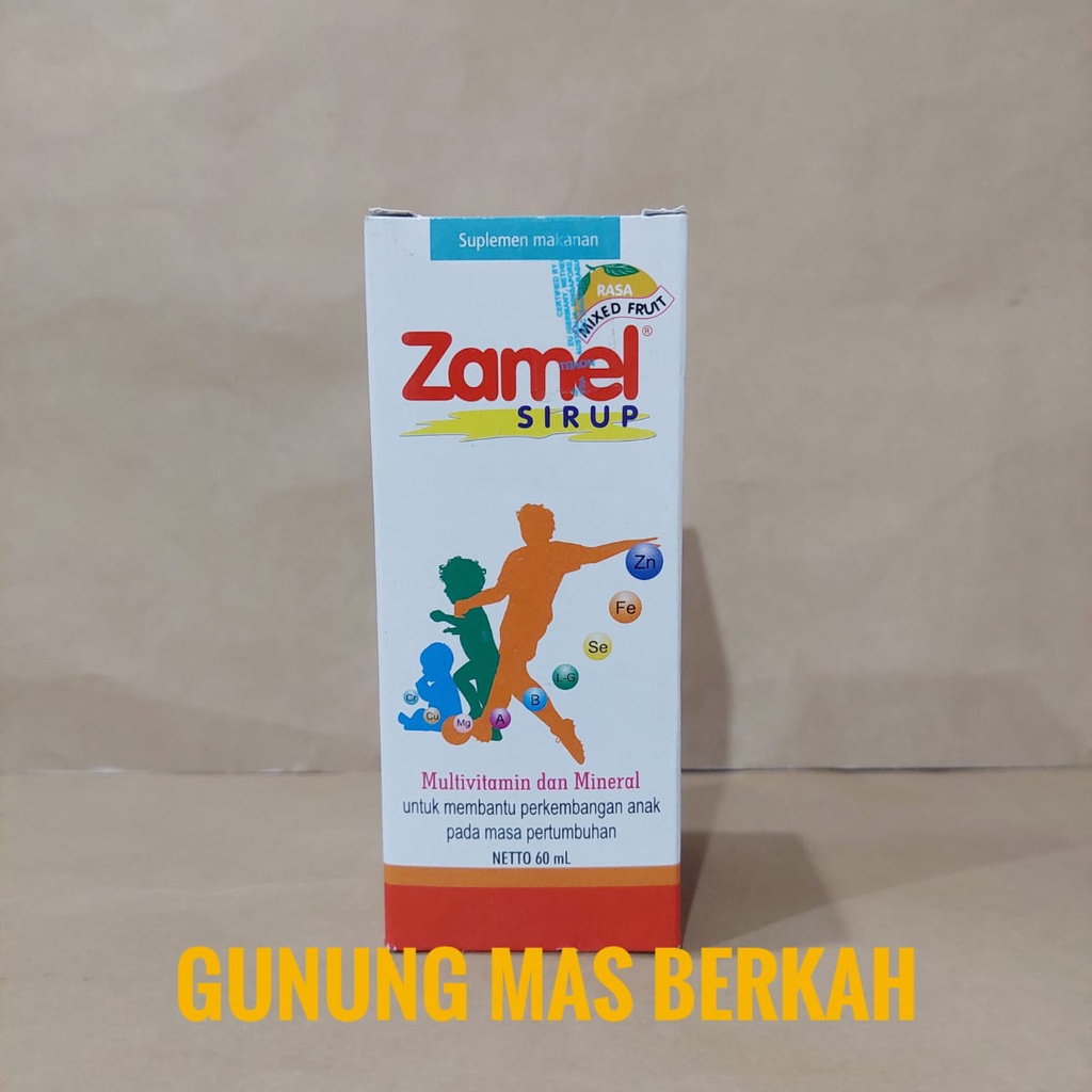 Jual Zamel Sirup Ml Zamel Syrup Zamel Sirup Ml Metabolisme Tubuh