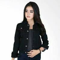 Jual Jaket Jeans Levis Cewek Wanita Murah Biru Pudar Biru Dongker Hitam