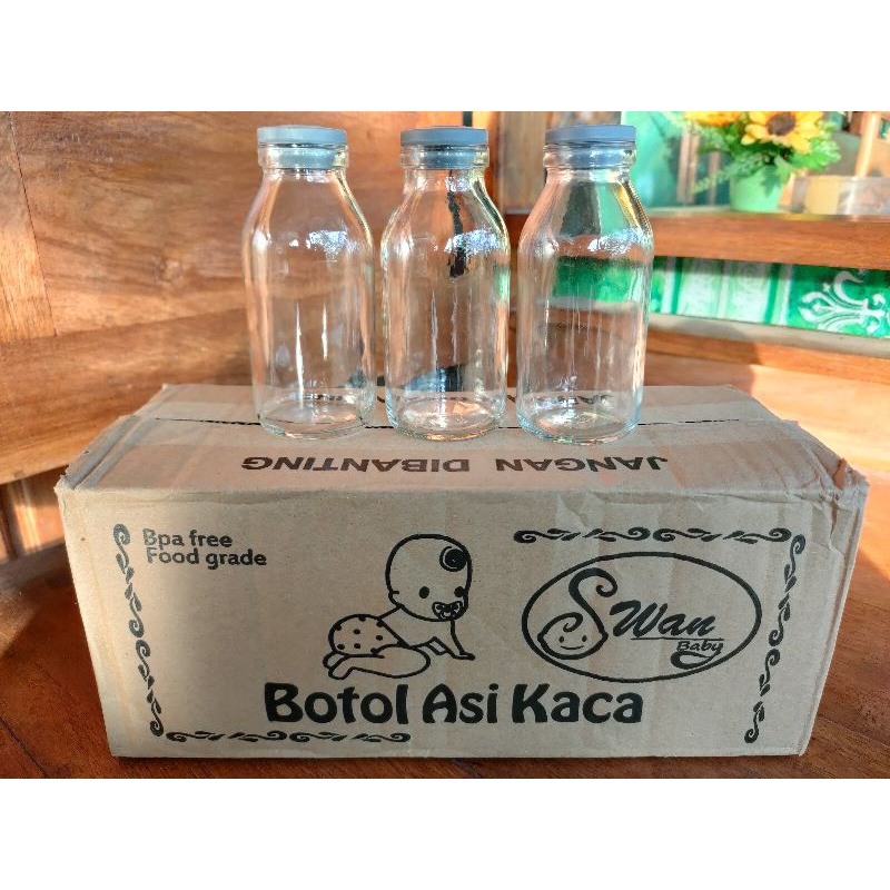 Jual Botol Asi Kaca Botol Penampung Asi Ml Indonesia Shopee Indonesia