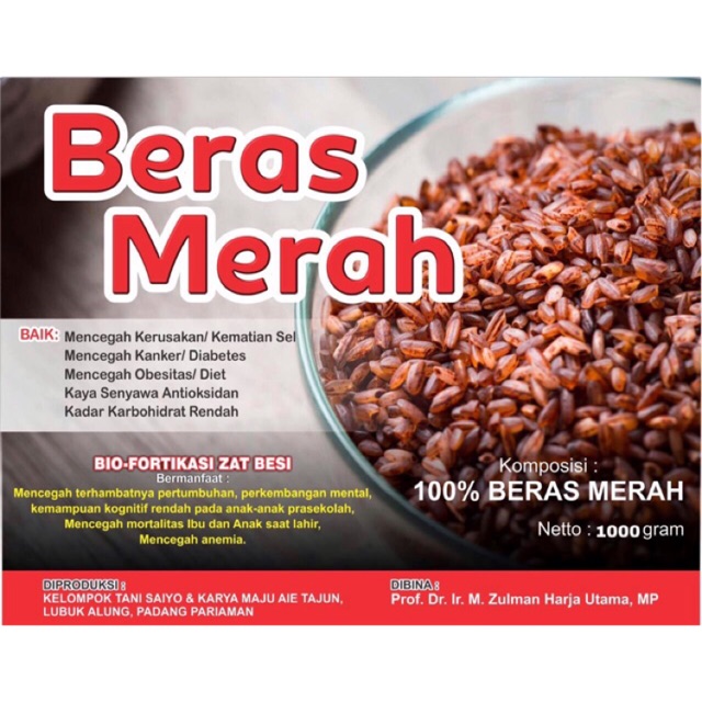 Jual Beras Merah Premium Shopee Indonesia