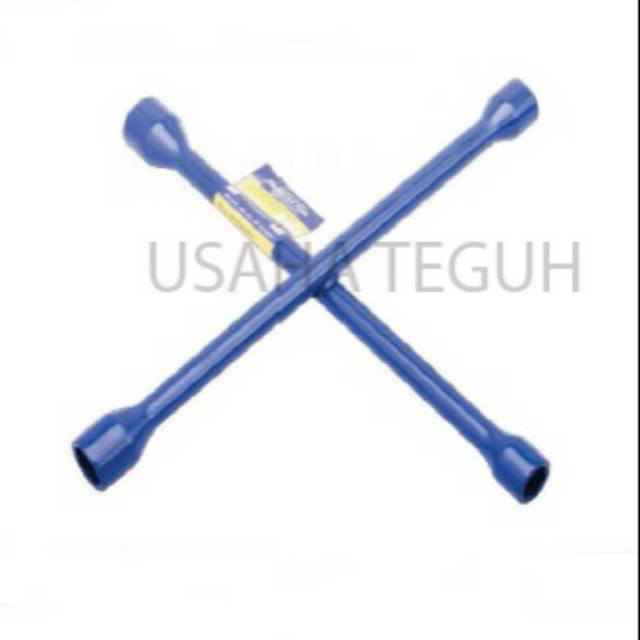 Jual American Tool Kunci Roda Palang Biru 14 Velg Four Way Lug