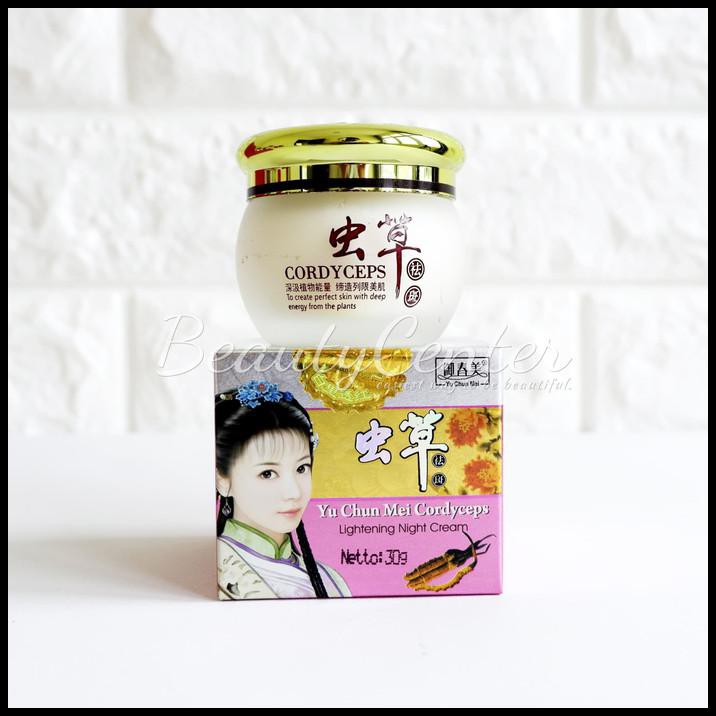 Jual Malam Cream Yu Chun Mei Cream Cordyceps Shopee Indonesia