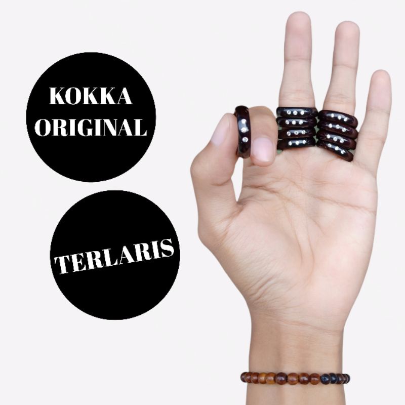 Jual Cincin Kokka Original Mata Tiga Kokka Fuqoha Kaukah Shopee