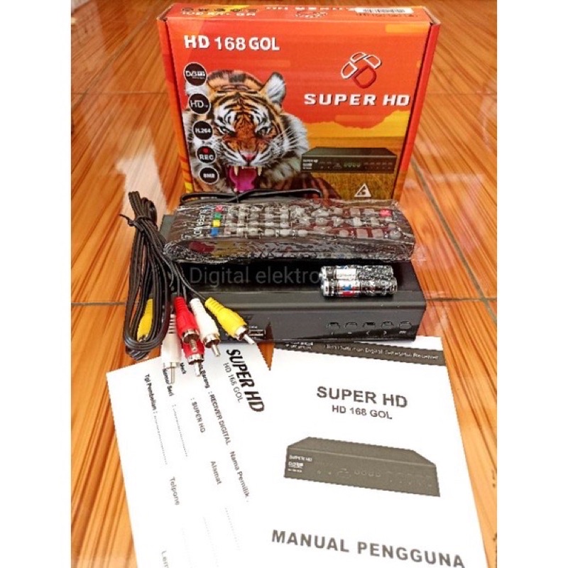 Jual Set Top Box Tv Digital Super Hd Harimau Dan Komodo Port Usb