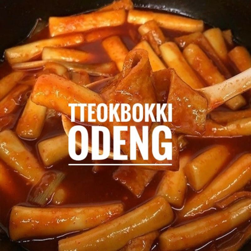 Jual Topokki Odeng Termantap Termurah Tteokbokki Topoki Kue Beras Korea