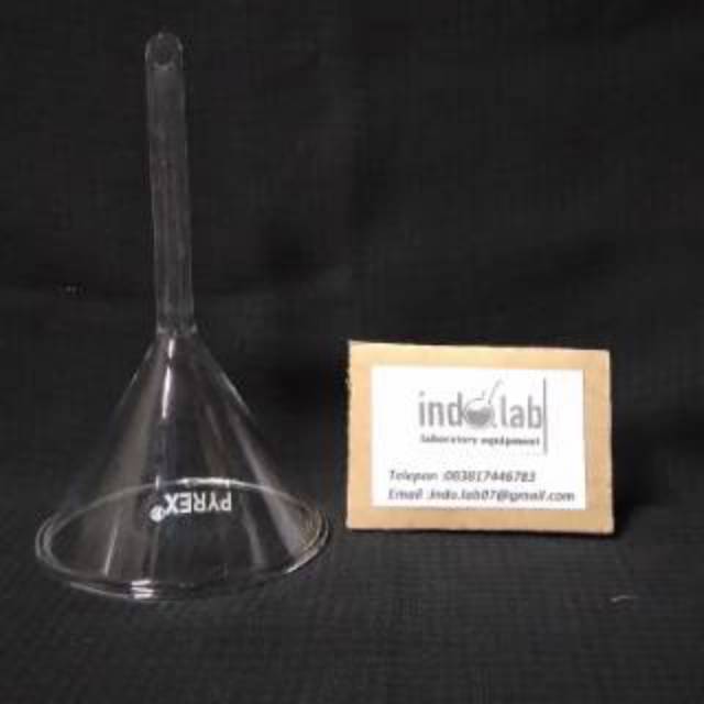 Corong Kaca Pyrex Funnel Glass Mm Shopee Indonesia