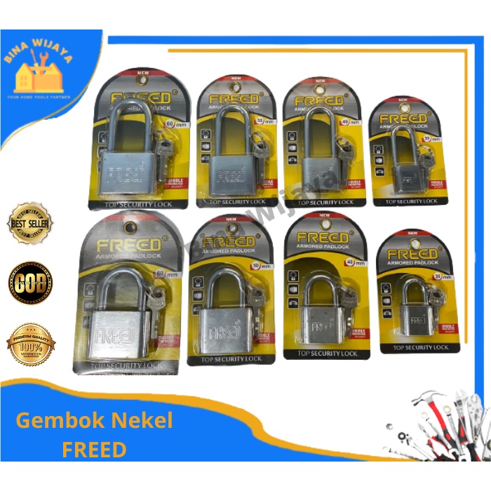 Jual Gembok Nekel Panjang Pendek Freed Mm Rumah Industri