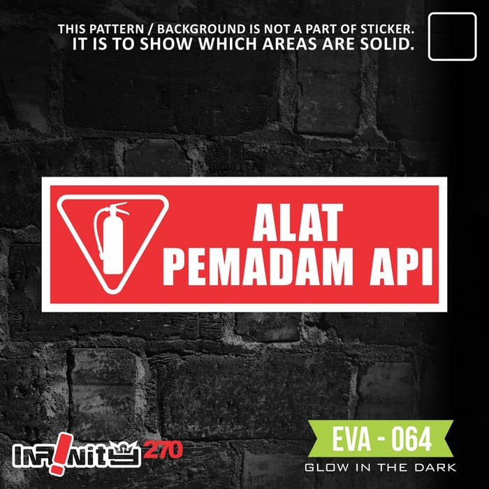 Jual Sticker Stiker Safety Sign Apar Alat Pemadam Api Rambu K Eva