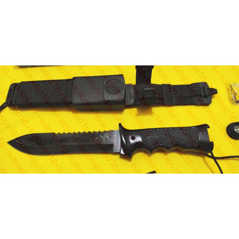 Jual Aitor Commando Jatah Tni Ad Pasukan Rider Survival Knife And Kit