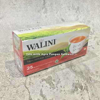 Jual Teh Hitam Klasik Walini Black Tea Teh Celup Premium Kemasan Non