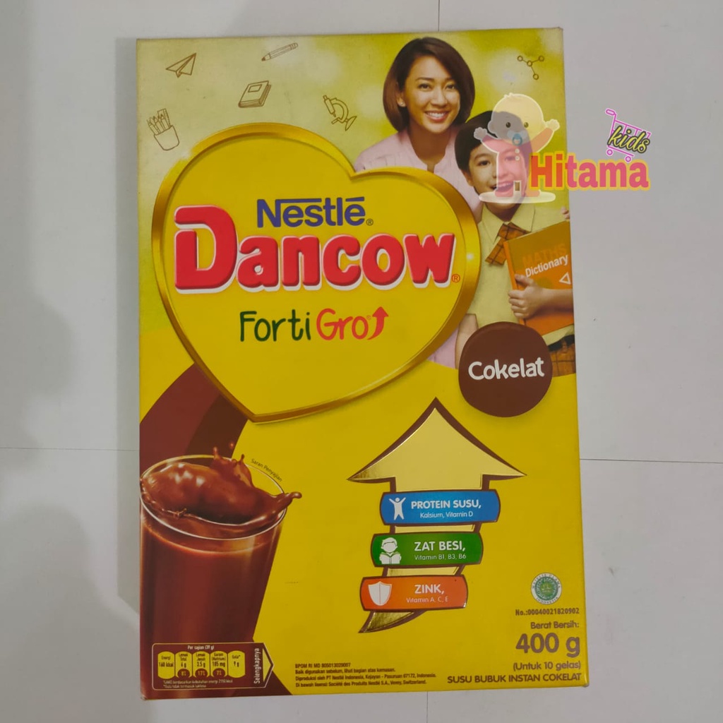 Jual DANCOW FORTIGRO COKLAT 400g Shopee Indonesia