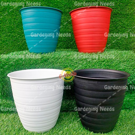 Jual Pot Bunga Pot Plastik Tirus Pirus JM Ruby 20 Warna MOTIF