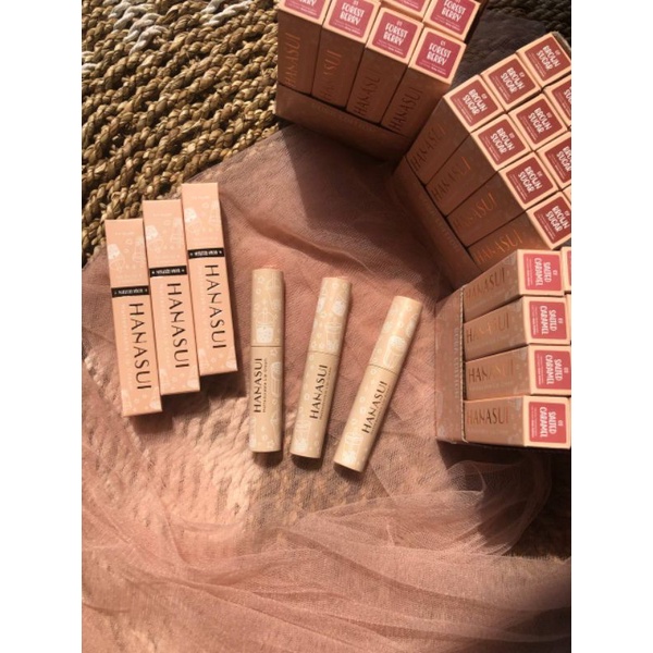 Jual LIP CREAM HANASUI LIP CREAM HANASUI BOBA EDITION LIPCREAM NUDE