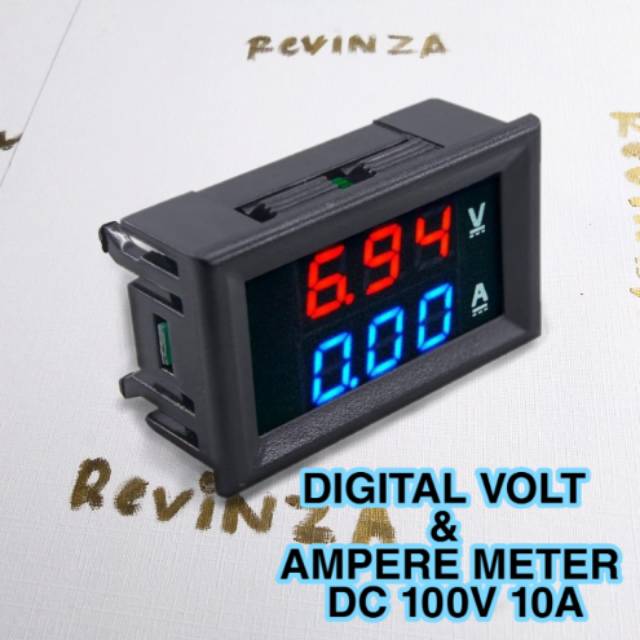 Jual Voltmeter Ampermeter 100V 10A Shopee Indonesia