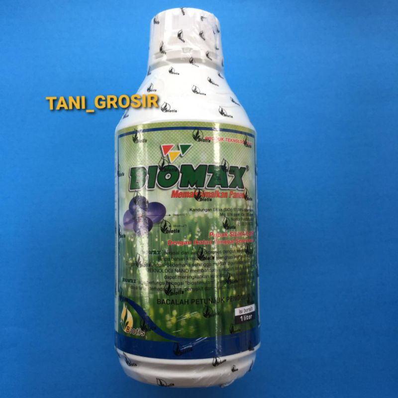 Jual Pupuk Silika Cair Biomax Liter Original Shopee Indonesia