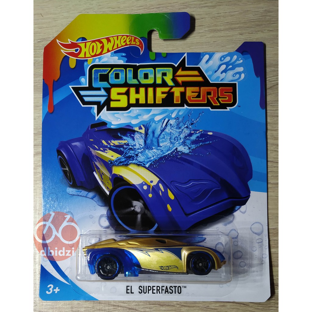 Jual Hotwheels Color Shifters Berubah Warna EL SUPERFASTO ASLI Made In