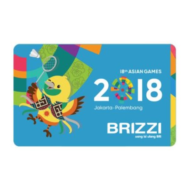 Jual BRI Brizzi Asian Games Biru Shopee Indonesia