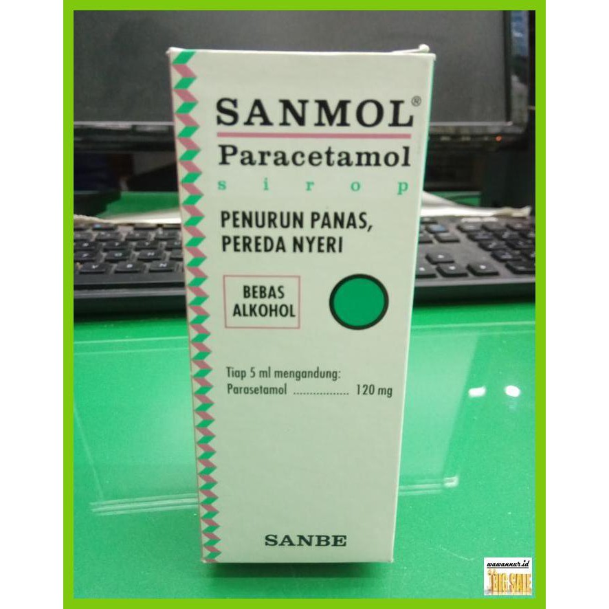 Jual Kepalademam Sanmol Paracetamol Isi Ml Kesehatan Shopee