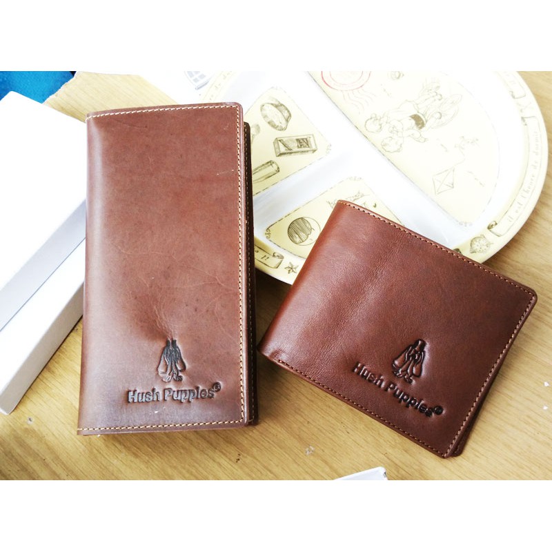 Jual Dompet Couple Hush Puppies Kulit Asli Pria Wanita Dompet Sepasang