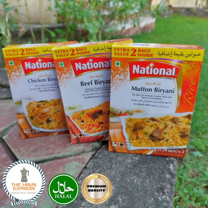 Jual National Biryani Mix Bumbu Nasi Briyani 1 1 Shopee Indonesia