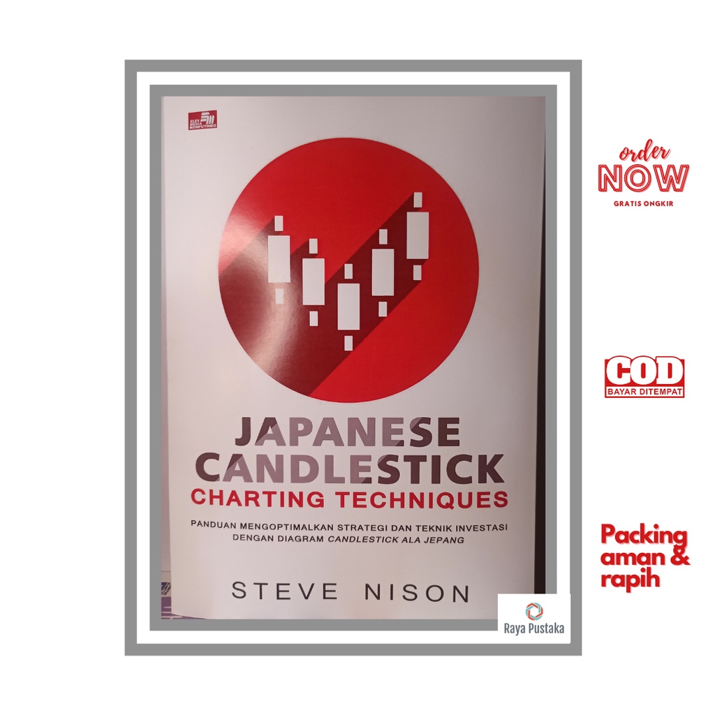 Jual Buku Japanese Candlestick Charting Techniques Oleh Steve Nison