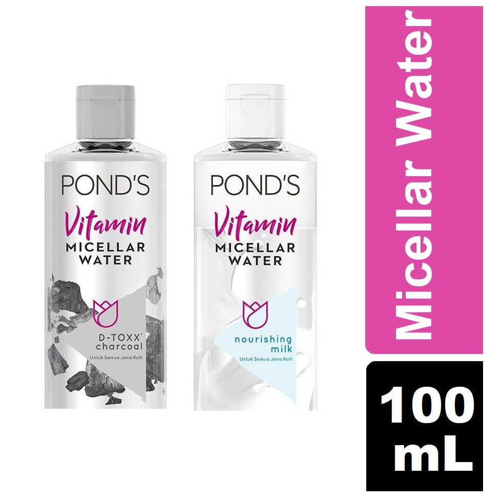 Jual Ponds Nourishing Milk Vitamin Micellar Water Ml Shopee Indonesia