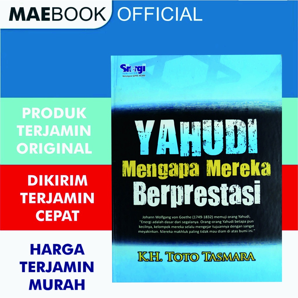 Jual Yahudi Mengapa Mereka Berprestasi Gema Insani Shopee Indonesia