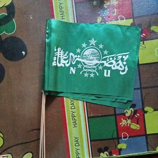 Jual BENDERA NU MINI BENDERA NAHDLATUL ULAMA MINI 20x30cm BENDERA