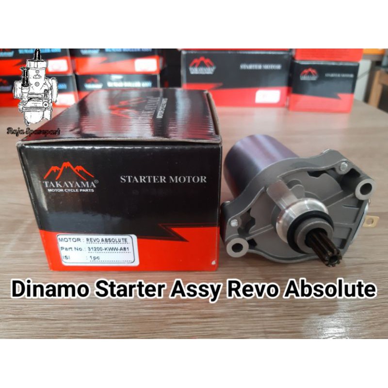 Jual Dinamo Starter Assy Revo Absolute Kww Shopee Indonesia